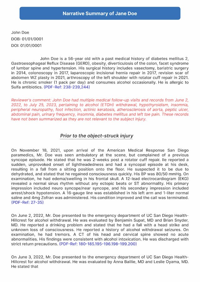 Medilenz | Narrative Summary