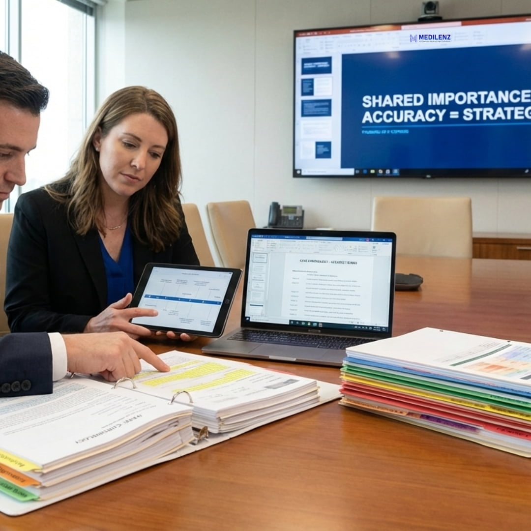 Organized medical records supporting legal review and strategy