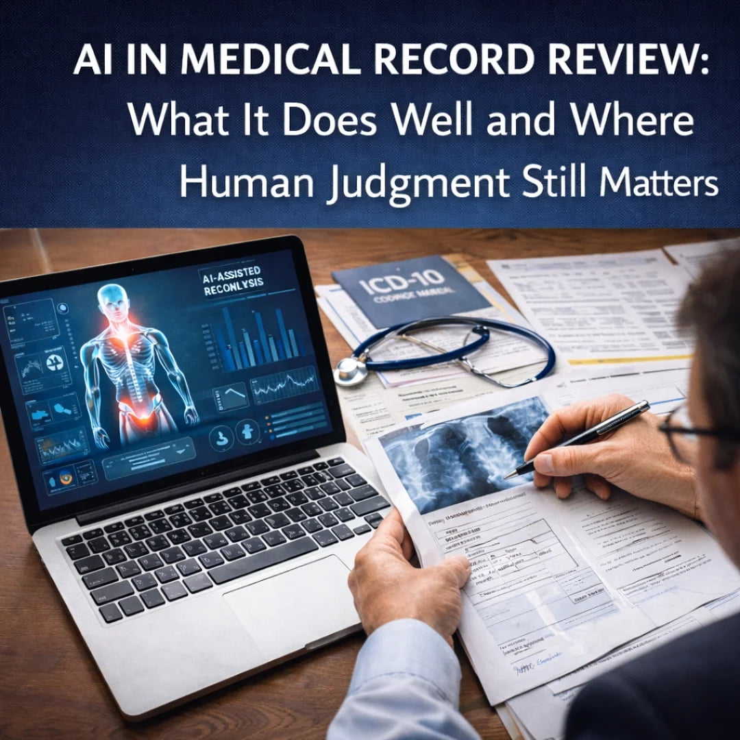 AI-assisted medical record review