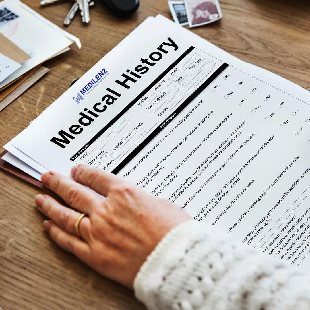 Multi-provider medical records organized into one chronology to reveal treatment patterns